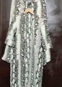 Silver Black Print Front Open Co-Ords Set 34 Bust