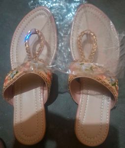 Floral Flats &amp; Sandals
