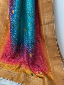 100% banarasi silk dupatta