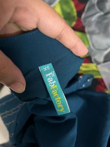 Pintrest Elegant Teal Ethnic Gown