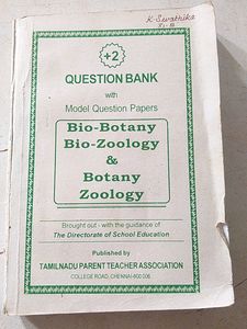 Biology Question Bank With Model Question Papers Biology