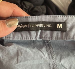 Blue Puff Sleeve Mini Dress