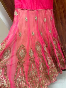 Pink Ethnic Gown