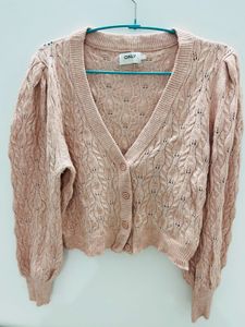 ONLY Pink Knit Cardigan