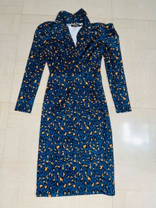 Leopard Print Midi Bodycon