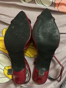 Burgundy Heels