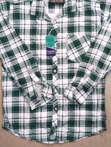 Green Plaid Shirt