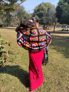 Beautiful crochet shawl🌹😚