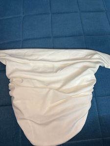 White Trendy Girly Top