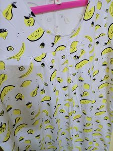 🍋Cute Fruit Design Short Nightdress🍋