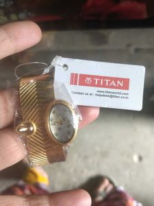 Titan Gold Watch