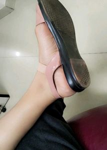 Pink Flat Sandals