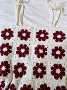 Crochet African Flower Grannysquare Dress
