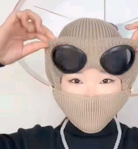 Goggles Beanie Winter Mask Hat