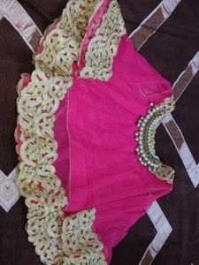 Pink Readymade lehenga