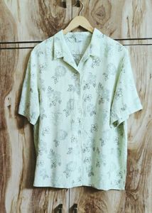 Pista Colour Cotton Shirt Size-38