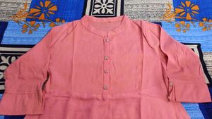 Peach Kurta