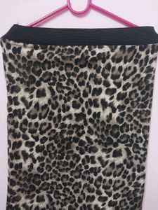 Animal Print Skirt