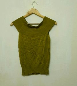 Trendy New Olive Green Top For Women