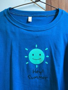 Summer Fun T-Shirt - Size L (both M&amp;L Can Wear)