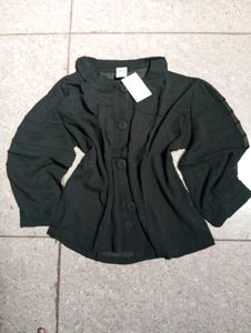 Vero Moda Black Shirt Look Top