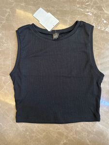 Black Crop Top