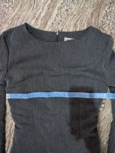 Winter Grey Formal And Party Dress 🌟