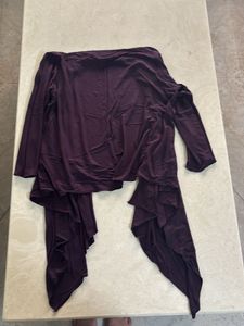 Purple shrug
