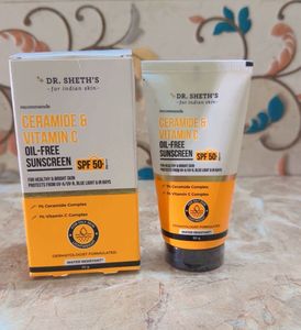 Dr. Sheth&#39;s Ceramide &amp; Vitamin C Sunscreen SPF 50+