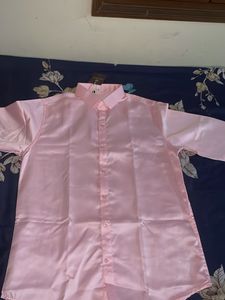 Pink Button-Down Shirt