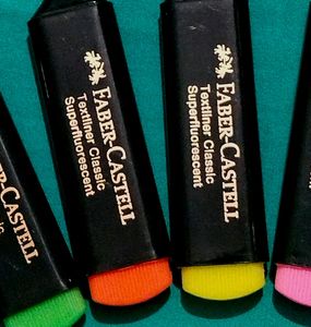 Beautiful Neon Shade 4 Highlighters