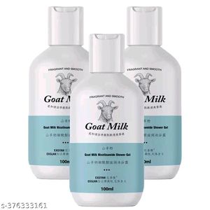 Korean Goat Milk Nicotinamide Shower Gel