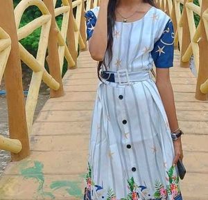 Floral Print Midi Dress