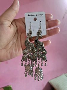 3 Pair Of Long Size Earrings