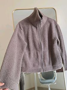 🔻PRICE DROP - H&amp;M - Teddy Jacket - Dark Beige