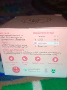 The Pink Foundry Acne Serum, moisturizer