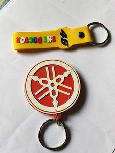Yamaha Double Sided Rubber And Vr46 Keychain