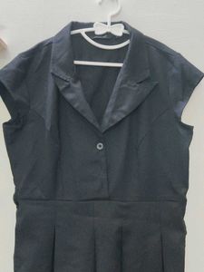 Chic Black Shirt Dress