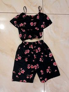 Floral Girls Clothing Set