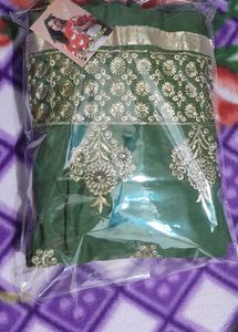 New Dark Mehandi Colour Patiyala Set