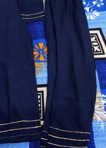 Navy Blue Kurta Set
