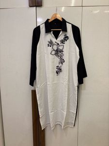 Elegant Embroidered Kurta Size Available 42,44,46