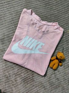 comfy nike t shirt &amp; pyjama Co Ord set