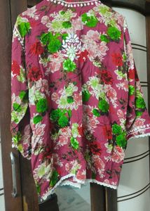 New Luknowi short kurti
