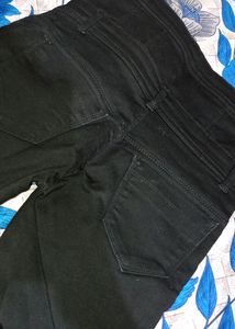 Black Full Length Jeans With High Waist And Size Is 28&#34; Waist ....