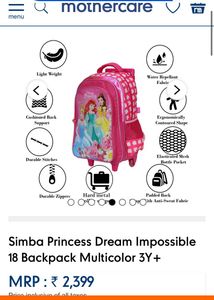 Princess Trolly Bag