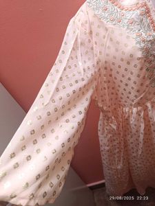 New Unused Branded Xxl Embroidered Kurta/dress