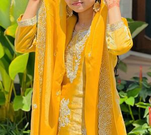 Yellow Kurta Suit / Salwar Set