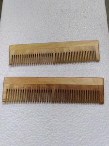 Wooden Neem 2 In 1 Comb..