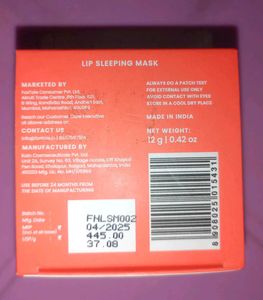 Foxtale Night Shift Lip Sleeping Mask